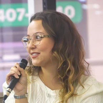 Gabrielli Migotto, organizadora na DevJrBR